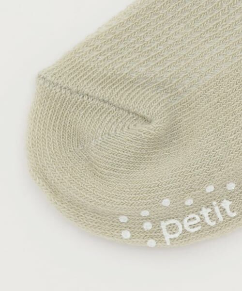 petit main / プティマイン ベビー・キッズウエア | BABY3Pソックス | 詳細2