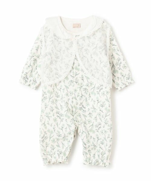 petit main / プティマイン ロンパース | ベストつき2wayオール | 詳細2