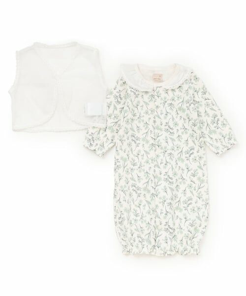 petit main / プティマイン ロンパース | ベストつき2wayオール | 詳細3