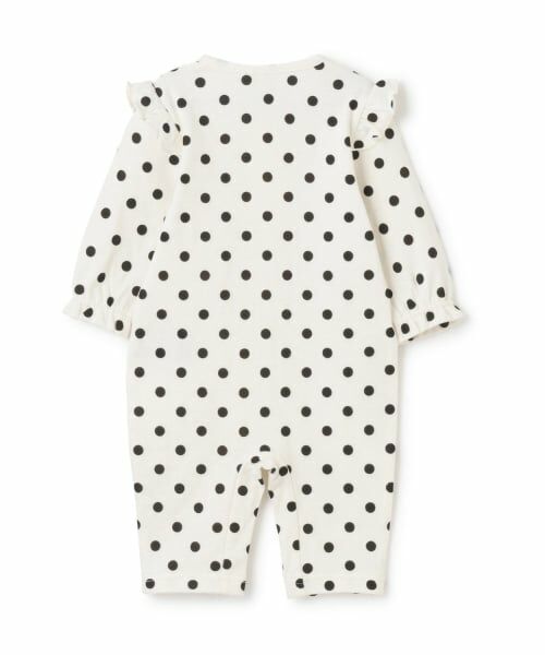 petit main / プティマイン ロンパース | レースフリルカバーオール | 詳細1