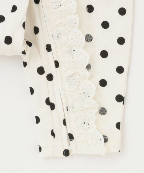 petit main / プティマイン ロンパース | レースフリルカバーオール | 詳細4