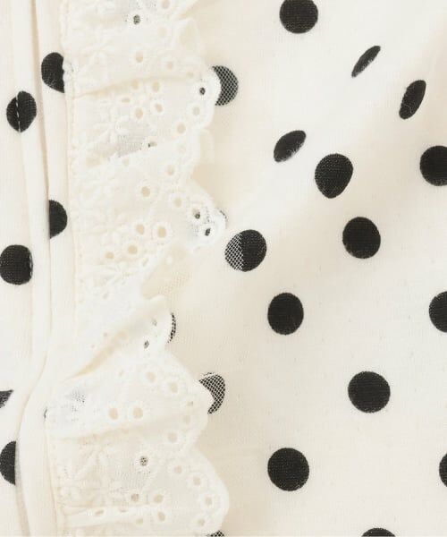 petit main / プティマイン ロンパース | レースフリルカバーオール | 詳細5