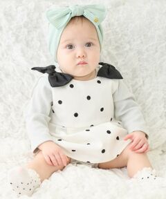 petit main / プティマイン ベビー・キッズウエア | 【リンク】ドット・花柄OPセットアップ