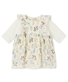 petit main / プティマイン ロンパース | 【リンク】ドッキングOP7分袖ロンパース