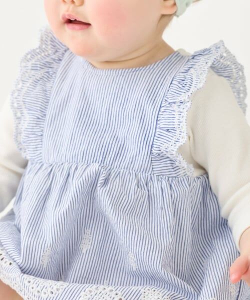 petit main / プティマイン ロンパース | 【リンク】ドッキングOP7分袖ロンパース | 詳細1