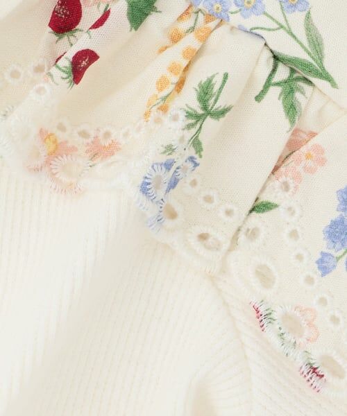 petit main / プティマイン ロンパース | 【リンク】ドッキングOP7分袖ロンパース | 詳細10