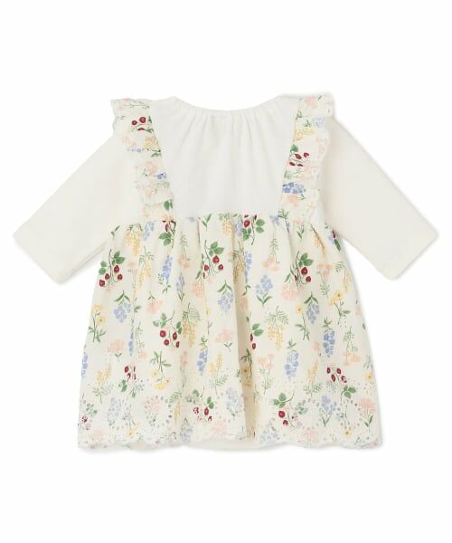 petit main / プティマイン ロンパース | 【リンク】ドッキングOP7分袖ロンパース | 詳細5