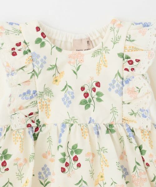 petit main / プティマイン ロンパース | 【リンク】ドッキングOP7分袖ロンパース | 詳細6