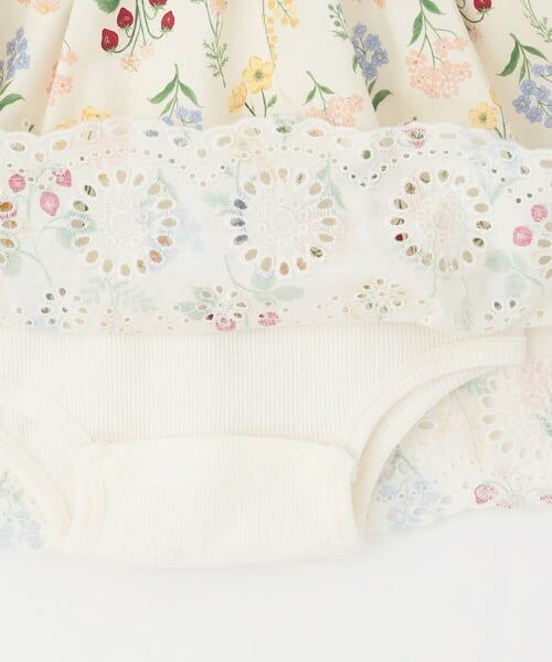 petit main / プティマイン ロンパース | 【リンク】ドッキングOP7分袖ロンパース | 詳細9