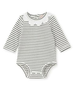 petit main / プティマイン ロンパース | スカラップ衿ロンパース