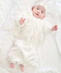 【オーガニック】ペプラム切替2WAYオール