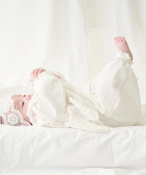 petit main / プティマイン ロンパース | 【オーガニック】ペプラム切替2WAYオール | 詳細1