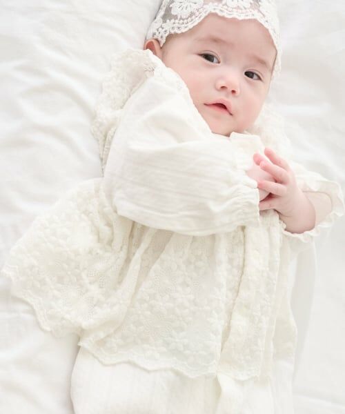 petit main / プティマイン ロンパース | 【オーガニック】ペプラム切替2WAYオール | 詳細2