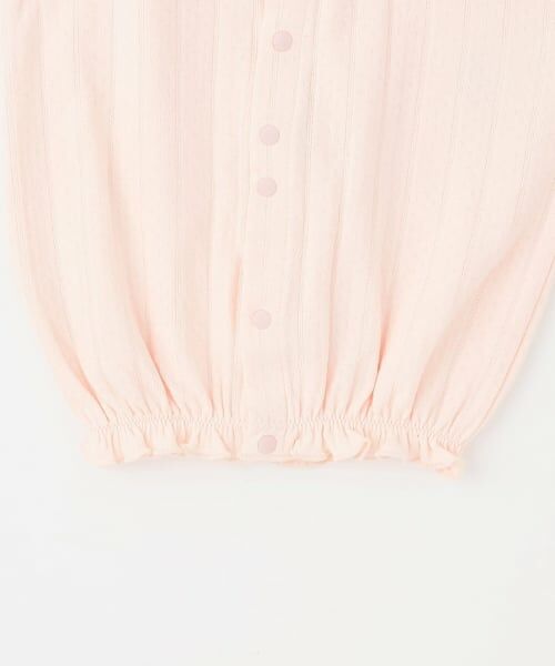 petit main / プティマイン ロンパース | 【オーガニック】ペプラム切替2WAYオール | 詳細9