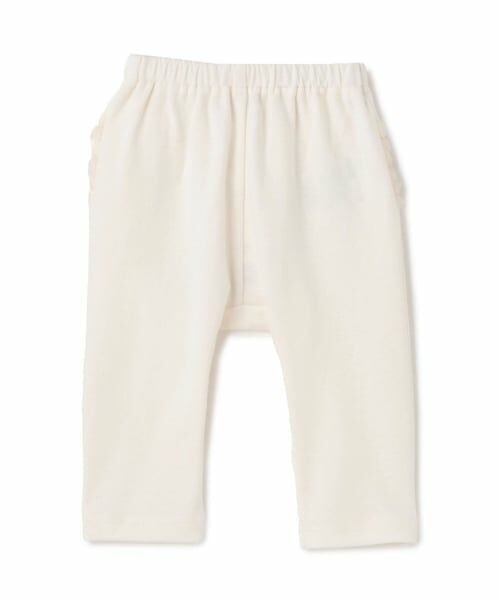 petit main / プティマイン ベビー・キッズウエア | バックフリルレギンス（アイボリー）