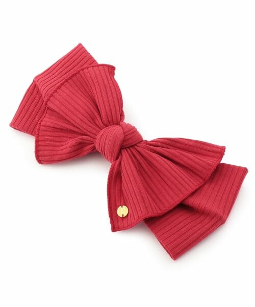 petit main / プティマイン ベビー・キッズグッズ | リボンヘアバンド（赤）