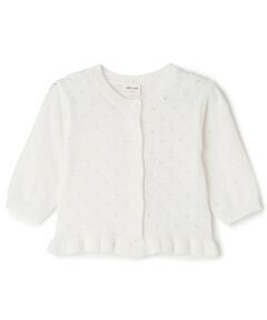 petit main / プティマイン ベビー・キッズウエア | 【UV】針抜きカーディガン
