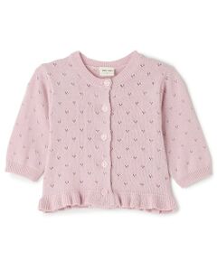 petit main / プティマイン ベビー・キッズウエア | 【UV】針抜きカーディガン