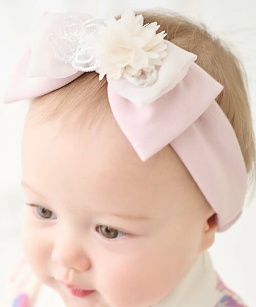 petit main / プティマイン ベビー・キッズグッズ | 和風リボンヘアバンド | 詳細1