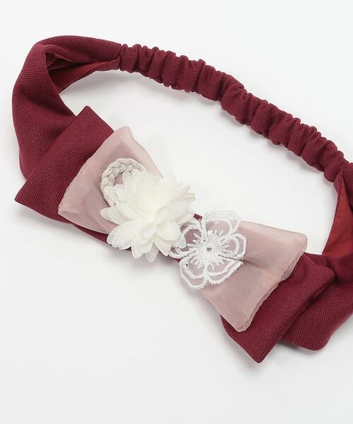 petit main / プティマイン ベビー・キッズグッズ | 和風リボンヘアバンド | 詳細6