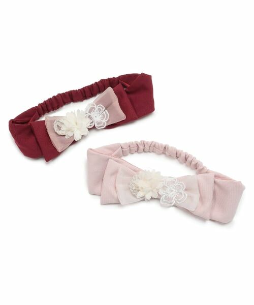 petit main / プティマイン ベビー・キッズグッズ | 和風リボンヘアバンド | 詳細8