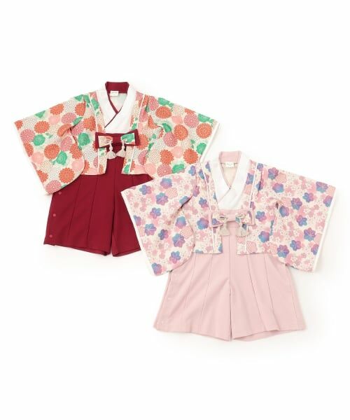 petit main / プティマイン ロンパース | girls 袴カバーオール | 詳細15
