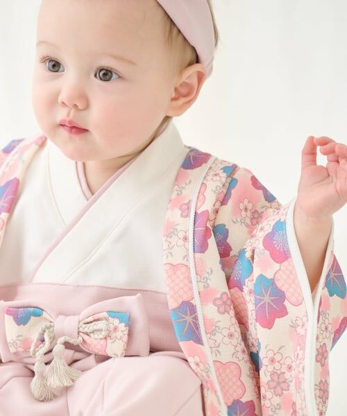 petit main / プティマイン ロンパース | girls 袴カバーオール | 詳細2