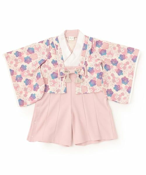 petit main / プティマイン ロンパース | girls 袴カバーオール | 詳細6