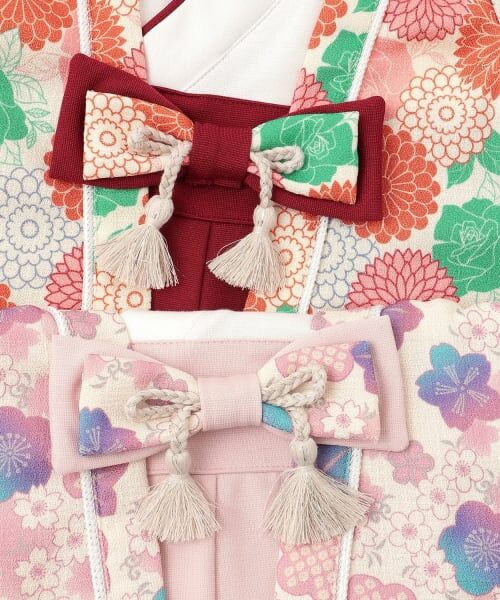 petit main / プティマイン ロンパース | girls 袴カバーオール | 詳細9