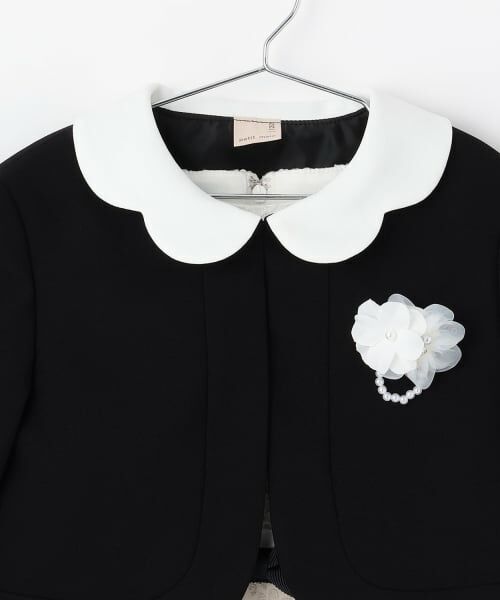 petit main / プティマイン セットアップ | 【フォーマル】ジャガードリボンOP+衿つきJKセット | 詳細11