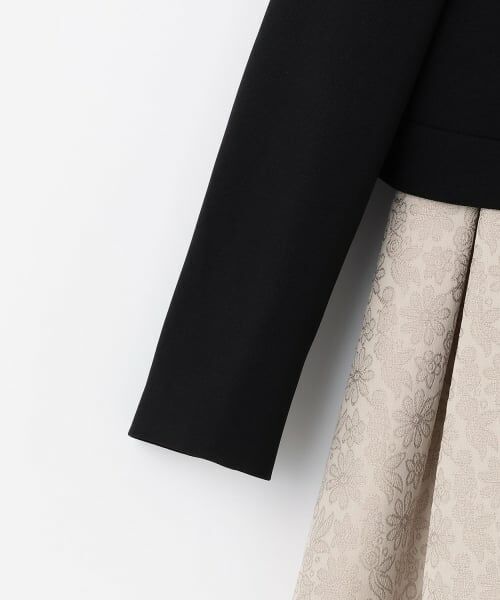 petit main / プティマイン セットアップ | 【フォーマル】ジャガードリボンOP+衿つきJKセット | 詳細13