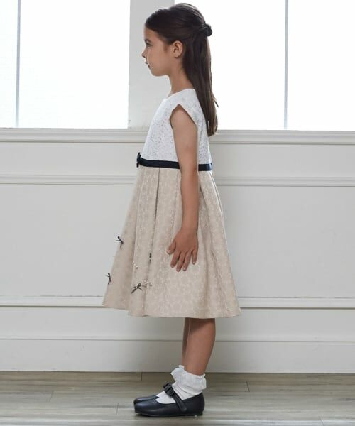 petit main / プティマイン セットアップ | 【フォーマル】ジャガードリボンOP+衿つきJKセット | 詳細5