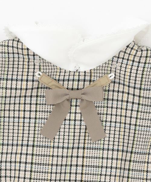 petit main / プティマイン セットアップ | 【フォーマル】チェックOP+スカラップJKセット | 詳細14