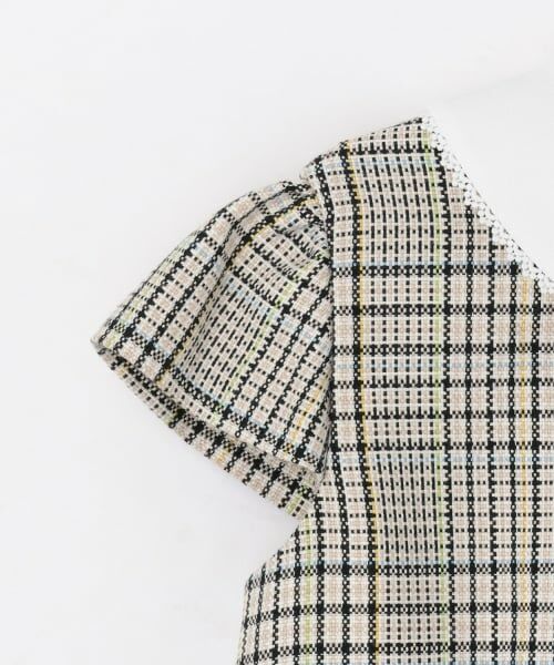 petit main / プティマイン セットアップ | 【フォーマル】チェックOP+スカラップJKセット | 詳細15