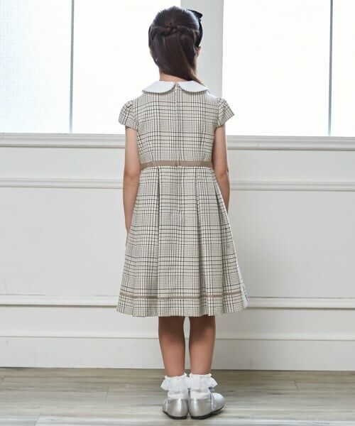 petit main / プティマイン セットアップ | 【フォーマル】チェックOP+スカラップJKセット | 詳細5