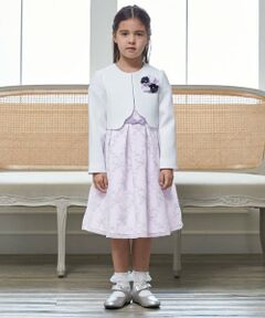 petit main / プティマイン セットアップ | 【フォーマル】レースOP+ノーカラーJKセット