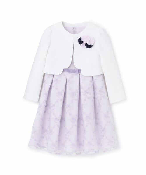 petit main / プティマイン セットアップ | 【フォーマル】レースOP+ノーカラーJKセット | 詳細10