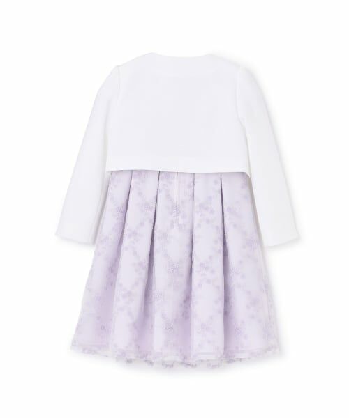 petit main / プティマイン セットアップ | 【フォーマル】レースOP+ノーカラーJKセット | 詳細11