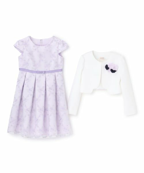 petit main / プティマイン セットアップ | 【フォーマル】レースOP+ノーカラーJKセット | 詳細12