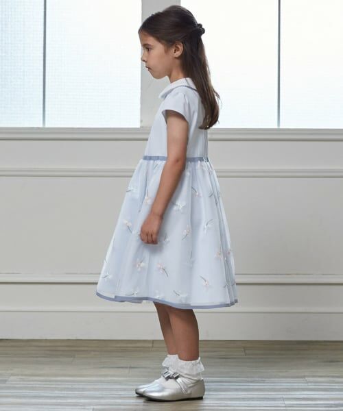 petit main / プティマイン セットアップ | 【フォーマル】フラワー刺しゅうOP+衿つきJKセット | 詳細5