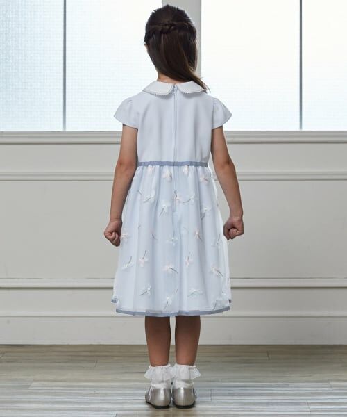 petit main / プティマイン セットアップ | 【フォーマル】フラワー刺しゅうOP+衿つきJKセット | 詳細6