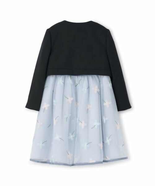 petit main / プティマイン セットアップ | 【フォーマル】フラワー刺しゅうOP+衿つきJKセット | 詳細8