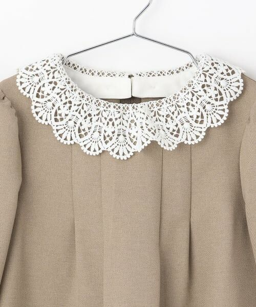petit main / プティマイン ドレス | 【セミフォーマル】レース衿ワンピース | 詳細12