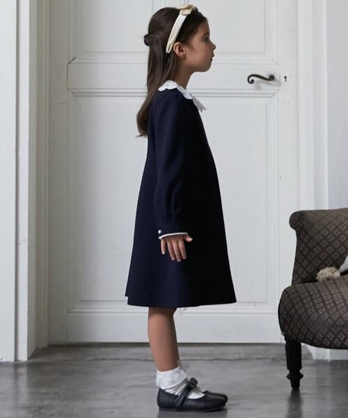 petit main / プティマイン ドレス | 【セミフォーマル】レース衿ワンピース | 詳細7