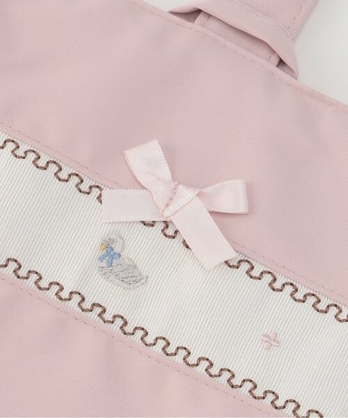 petit main / プティマイン トートバッグ | 【通園・通学グッズ】GIRLS刺しゅうシューズバッグ | 詳細3