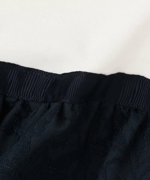 petit main / プティマイン ミニ丈・ひざ丈ワンピース | 【セミフォーマル】ジャガード切り替えワンピース | 詳細9