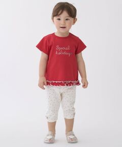 petit main / プティマイン その他パンツ | 【プティプラ】GIRLS 7分丈レギンス