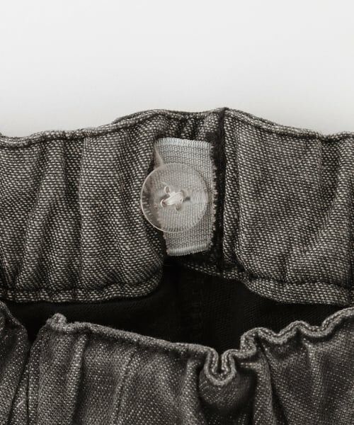 petit main / プティマイン ミニ・ひざ丈スカート | パールデニムフレアスカパン | 詳細10