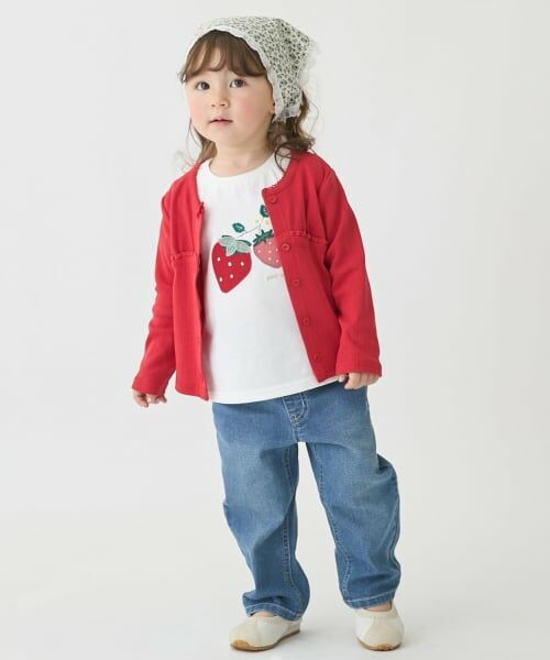 petit main / プティマイン カーディガン・ボレロ | 【リンク】UV針ぬきカットカーディガン | 詳細2