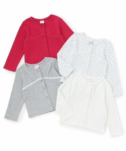 petit main / プティマイン カーディガン・ボレロ | 【リンク】UV針ぬきカットカーディガン | 詳細24